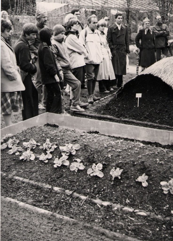 Ein groß angelegtes Hügelbeet fand bei den Besuchern der Landesgartenschau in Baden-Baden 1981 großes Interesse. Foto: Schallenberger